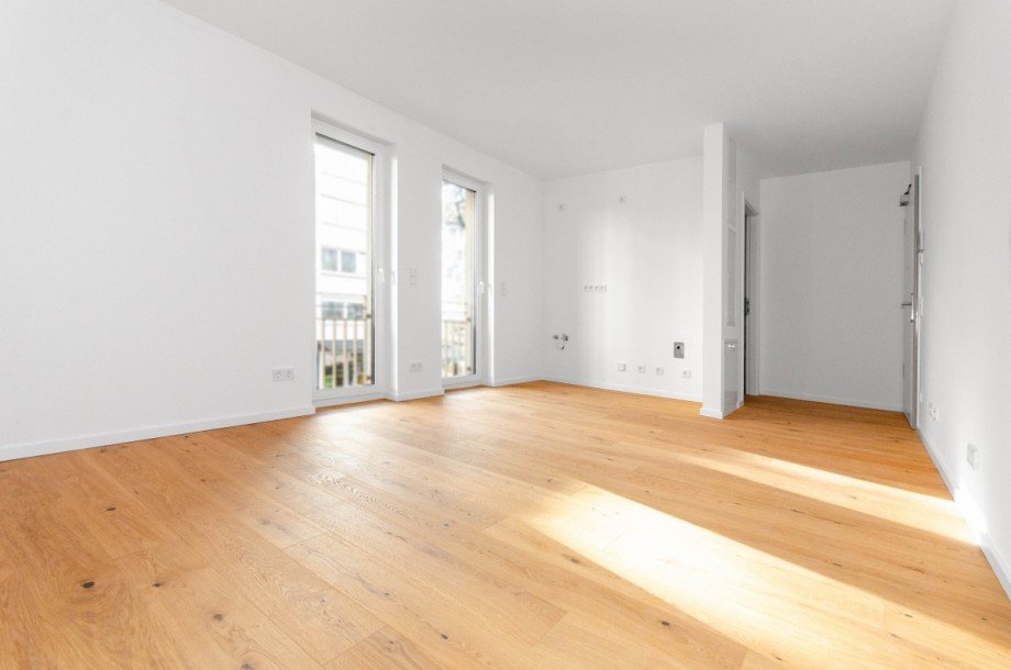 Wohnzimmer / Esszimmer Etagenwohnung Frankfurt am Main
