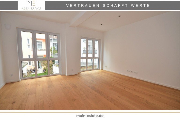 Wohn- und Esszimmer Frankfurt am Main Wohnung Exquisite 2-Zimmer-Wohnung im begehrten Ostend von Frankfurt