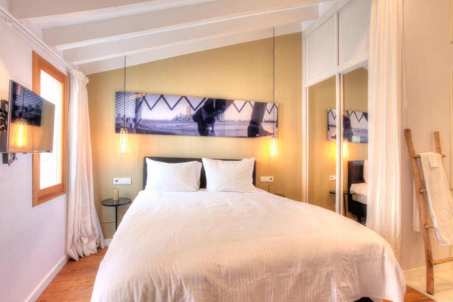 Schlafzimmer Penthousewohnung Palma