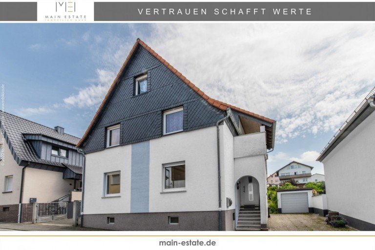 Hausansicht Pohlheim Zweifamilienhaus Gro�z�giges Ein-/Zweifamilienhaus f�r Liebhaber mit Visionen in Pohlheim-Hausen