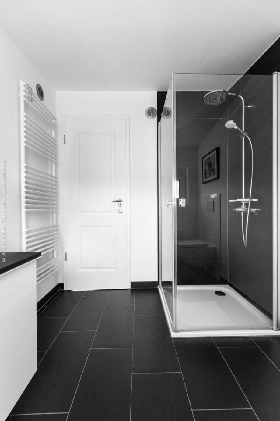 Badezimmer Dachgeschoss Doppelhaush�lfte Dreieich