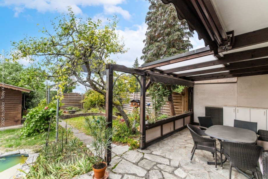 Terrasse Reihenendhaus Heusenstamm