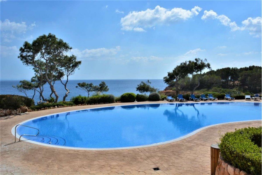 Au�enpoolanlage Wohnung Vallgornera