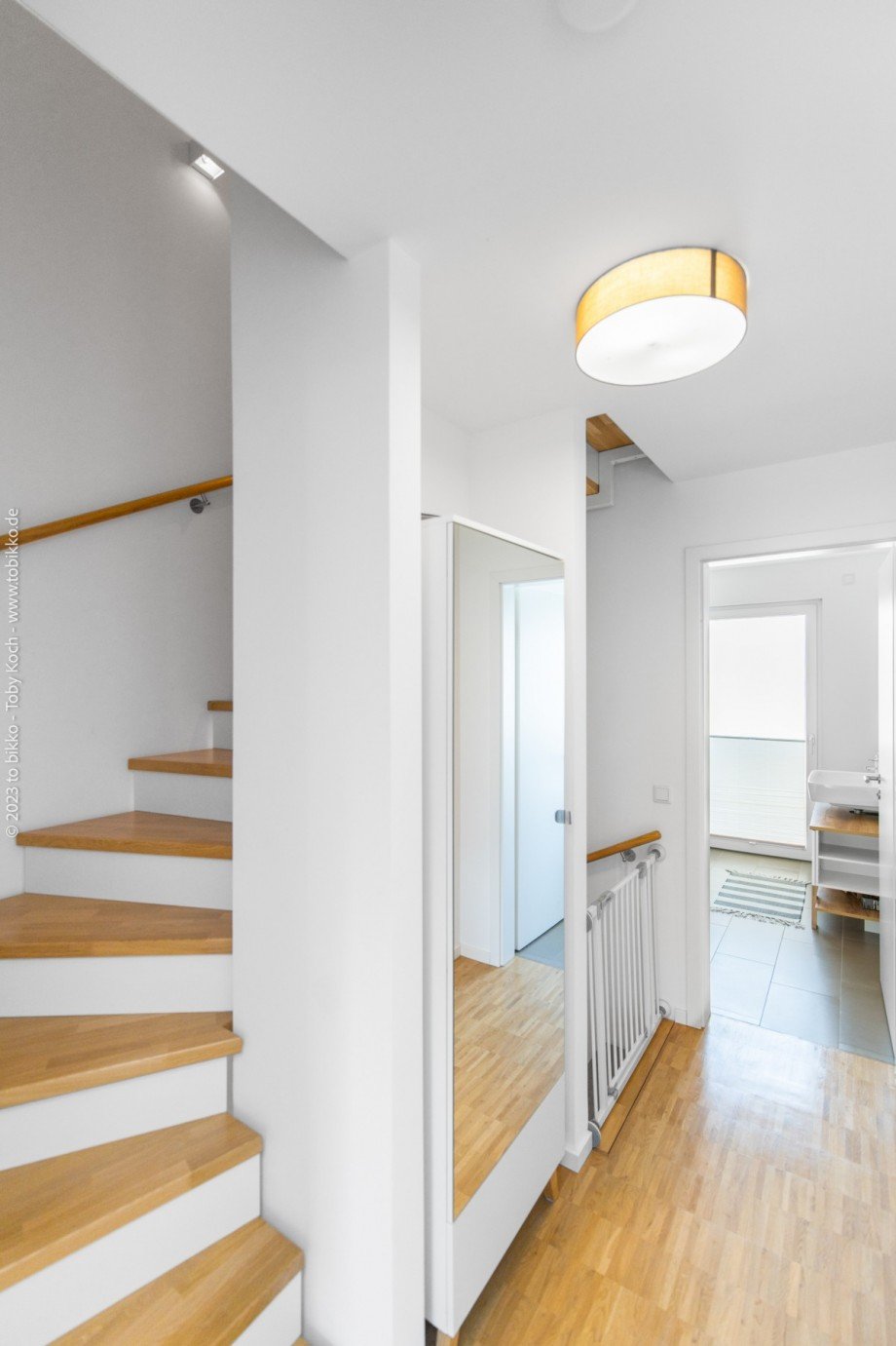 Flur und Treppe Obergeschoss Reihenmittelhaus Neu-Isenburg