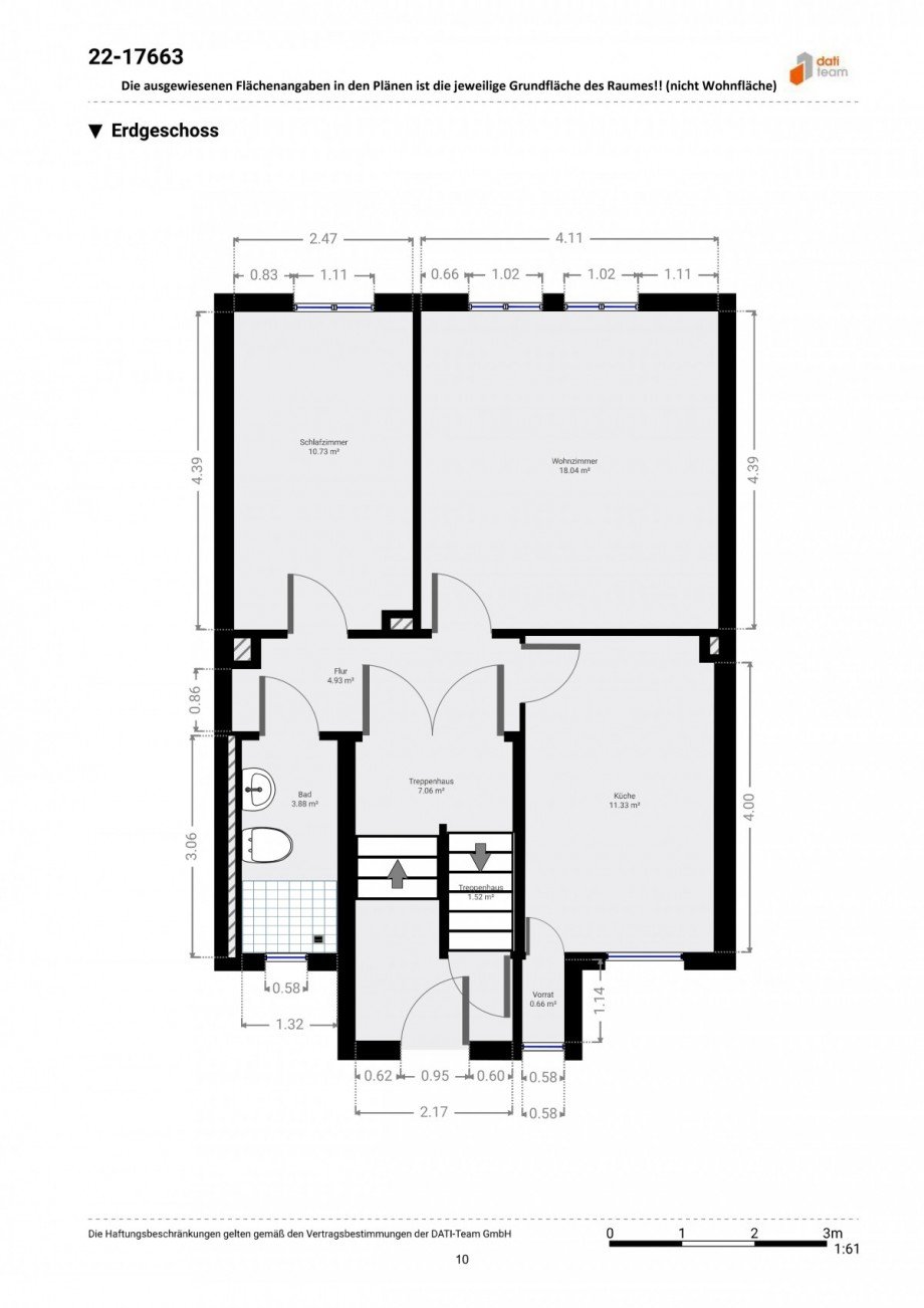 Grundriss EG Mehrfamilienhaus Neu-Isenburg