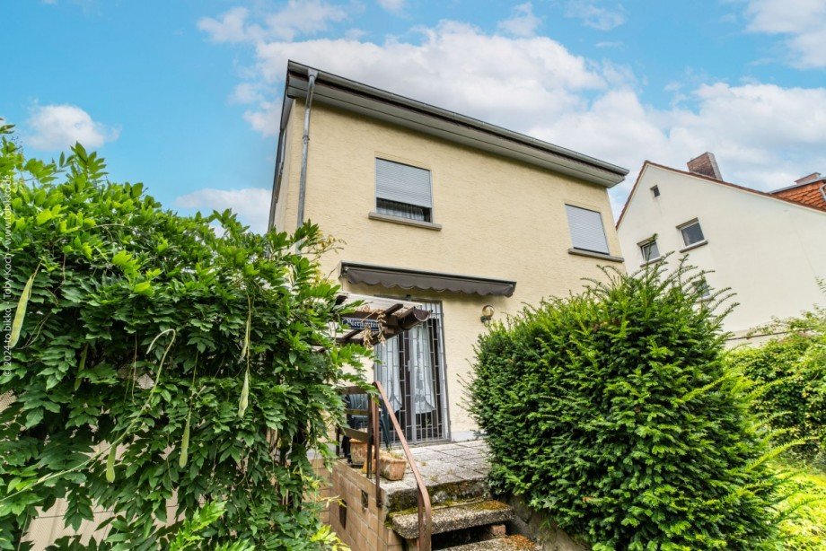 Terrasse mit Gartenzugang Einfamilienhaus Neu-Isenburg