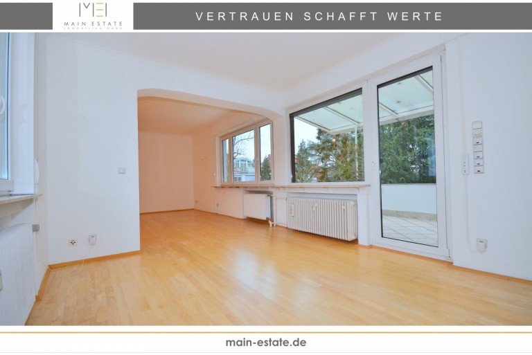 Wohn- und Esszimmer Neu-Isenburg Etagenwohnung Gro�z�gige 2-Zimmer-Wohnung mit moderner Einbauk�che und Tageslichtbad