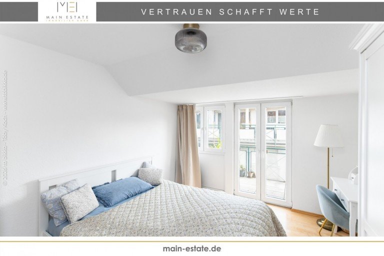 Titelbild Neu-Isenburg Maisonettewohnung Lichtdurchflutete 3-Zimmer-Maisonette-Wohnung in begehrter Wohnlage von Neu-Isenburg