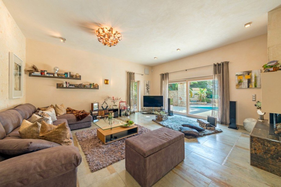 Wohnzimmer Villa Sa R�pita