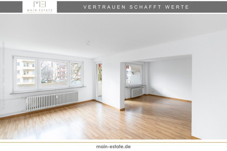 Titelbild Neu-Isenburg Etagenwohnung Attraktive Etagenwohnung mit Loggia und Garage in Neu-Isenburg-Gravenbruch