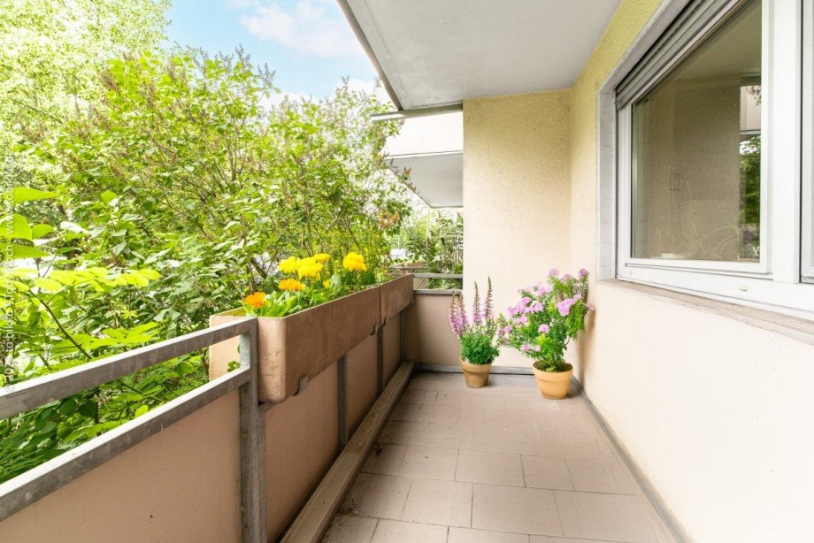 Balkon Erdgeschosswohnung Neu-Isenburg