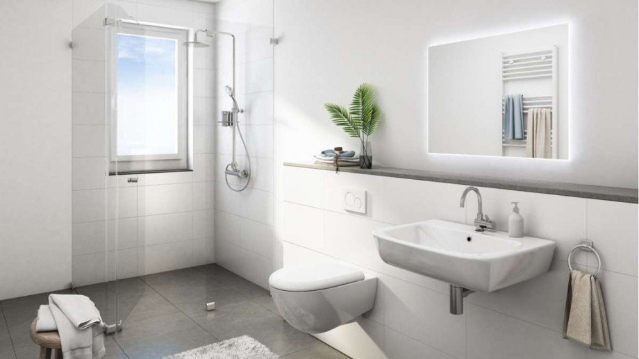 Badezimmer (Beispielbild) Erdgeschosswohnung Offenbach am Main