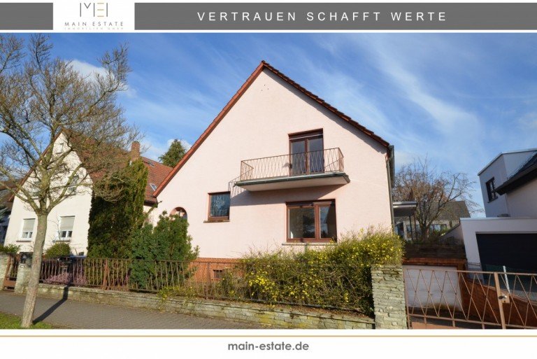 Stra�enansicht Neu-Isenburg Einfamilienhaus Idyllisches und freistehendes Einfamilienhaus mit gro�em Garten im Buchenbusch