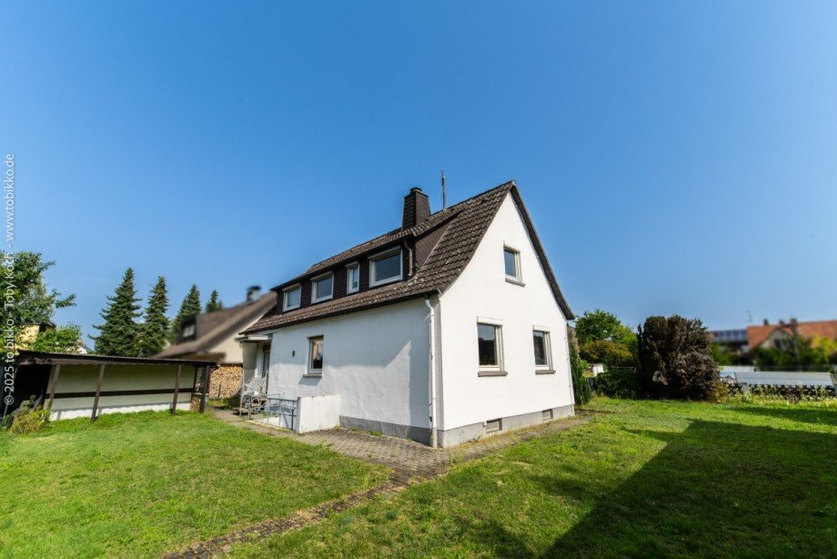 Ansicht Seite Wohngrundst�ck Neu-Isenburg