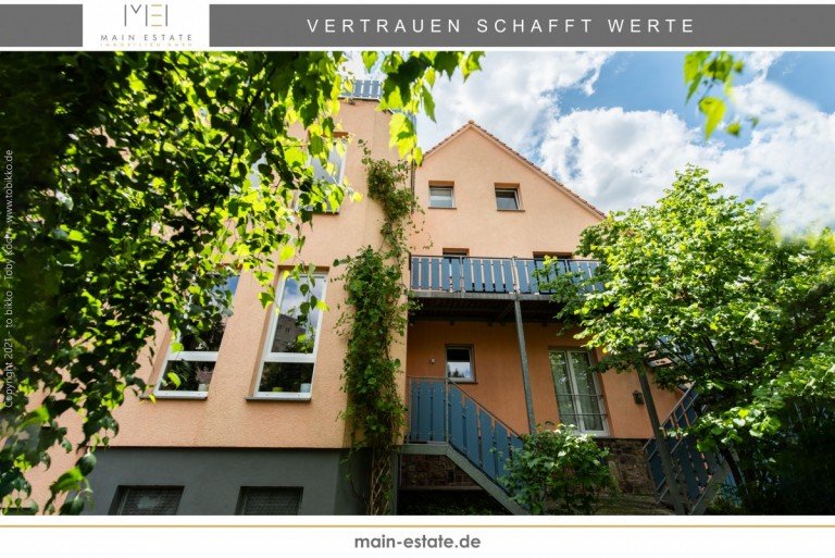 Main Estate Immobilien - Haus Oberursel R�ckseite Oberursel (Taunus) Mehrfamilienhaus Attraktives Mehrfamilienhaus mit viel Potential in Oberursel