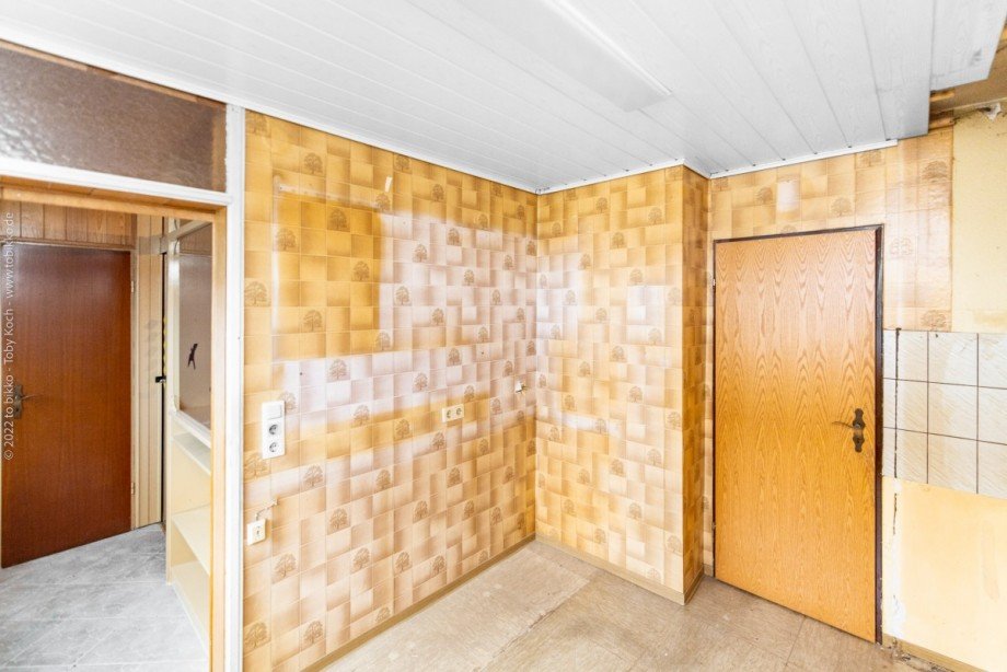 Platz f�r die neue K�che Reihenmittelhaus Neu-Isenburg