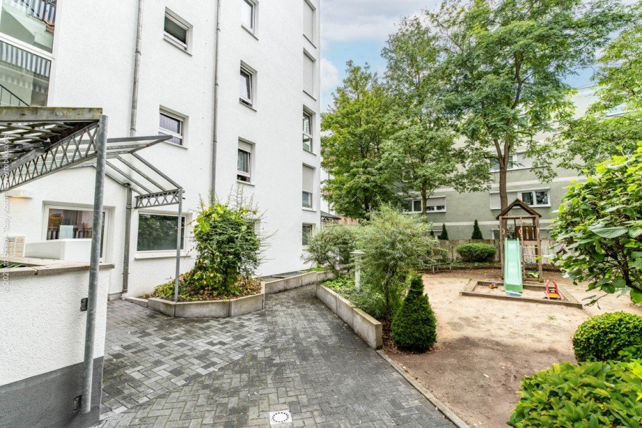 Hofansicht Etagenwohnung Frankfurt am Main