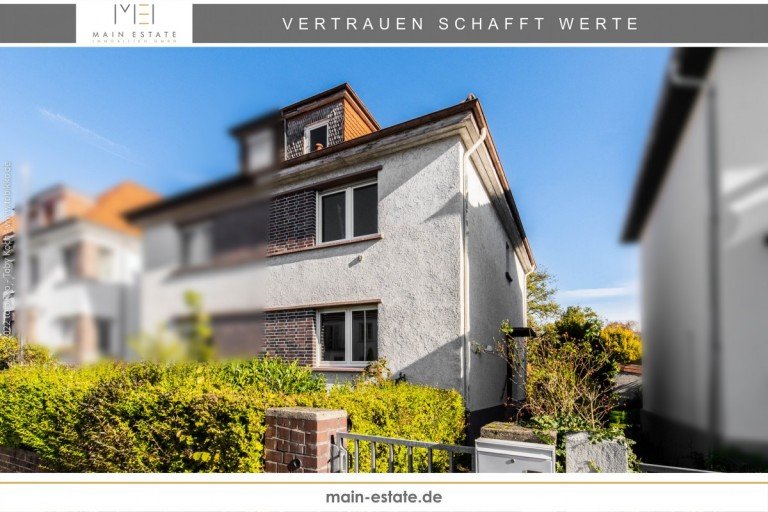 Hausansicht Neu-Isenburg Doppelhaush�lfte - VERWIRKLICHEN SIE IHREN TRAUM - Doppelhaush�lfte in Neu-Isenburg