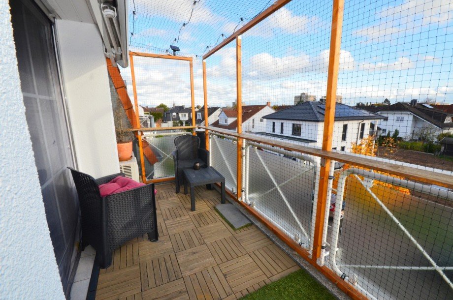 Balkon Dachgeschosswohnung Rodgau