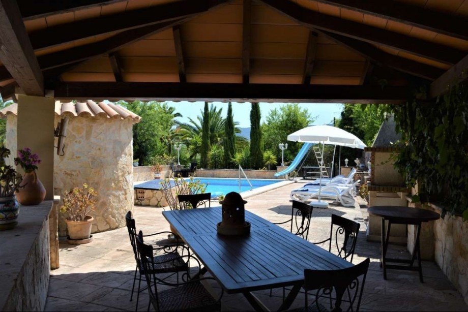 Terrasse Einfamilienhaus Calvi�