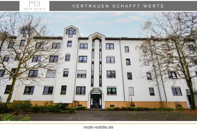 Stra�enansicht Neu-Isenburg Etagenwohnung Attraktive 2-Zimmer-Etagenwohnung mit Stellplatz in Neu-Isenburg