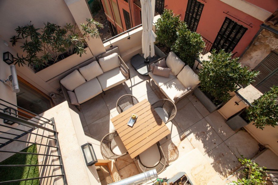 Terrasse Penthousewohnung Palma