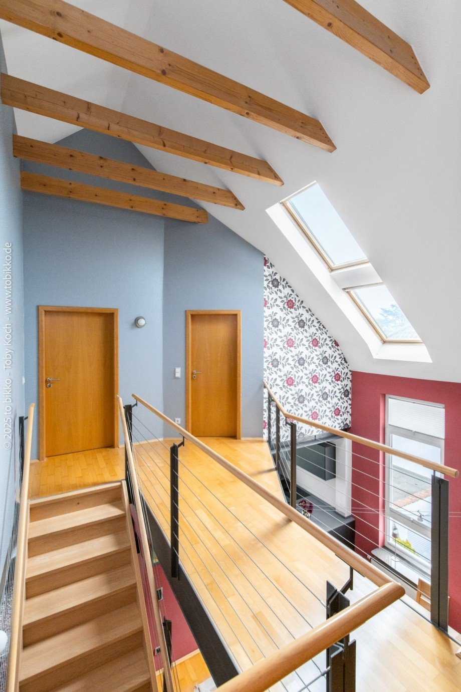 Galerie im Dachgeschoss Zweifamilienhaus M�hlheim am Main