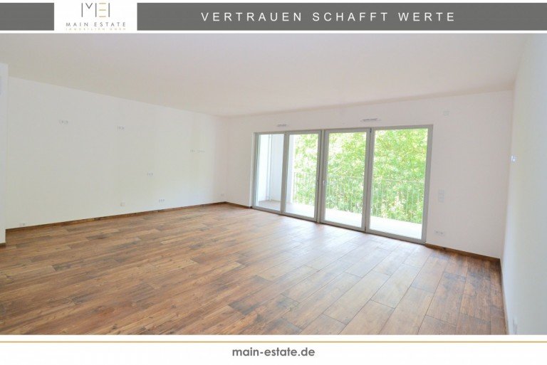 Wohnzimmer Frankfurt am Main Etagenwohnung Lichtdurchflutete Eleganz - Exklusive 4-Zimmer-Wohnung mit sonniger Loggia und gro�z�gigem Balkon