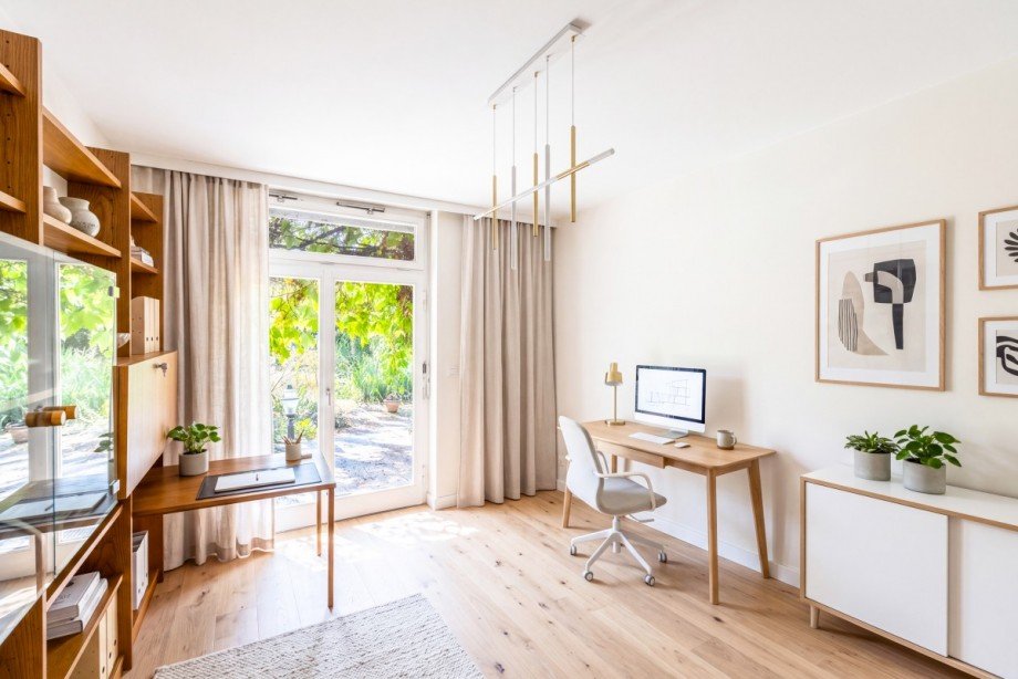 Arbeitszimmer - Virtual Staging Villa Neu-Isenburg