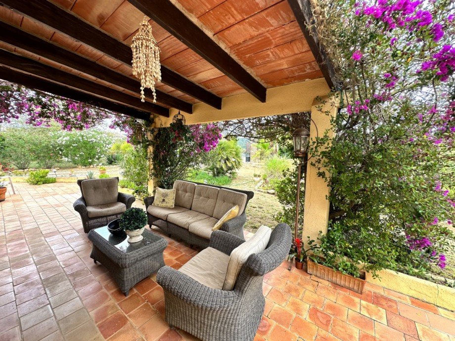 �berdachte Terrasse Haus Llucmajor