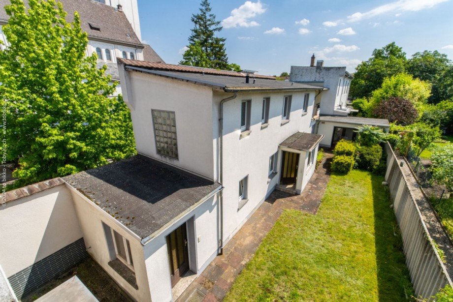 Garten / Aussicht vom Balkon Zweifamilienhaus Neu-Isenburg