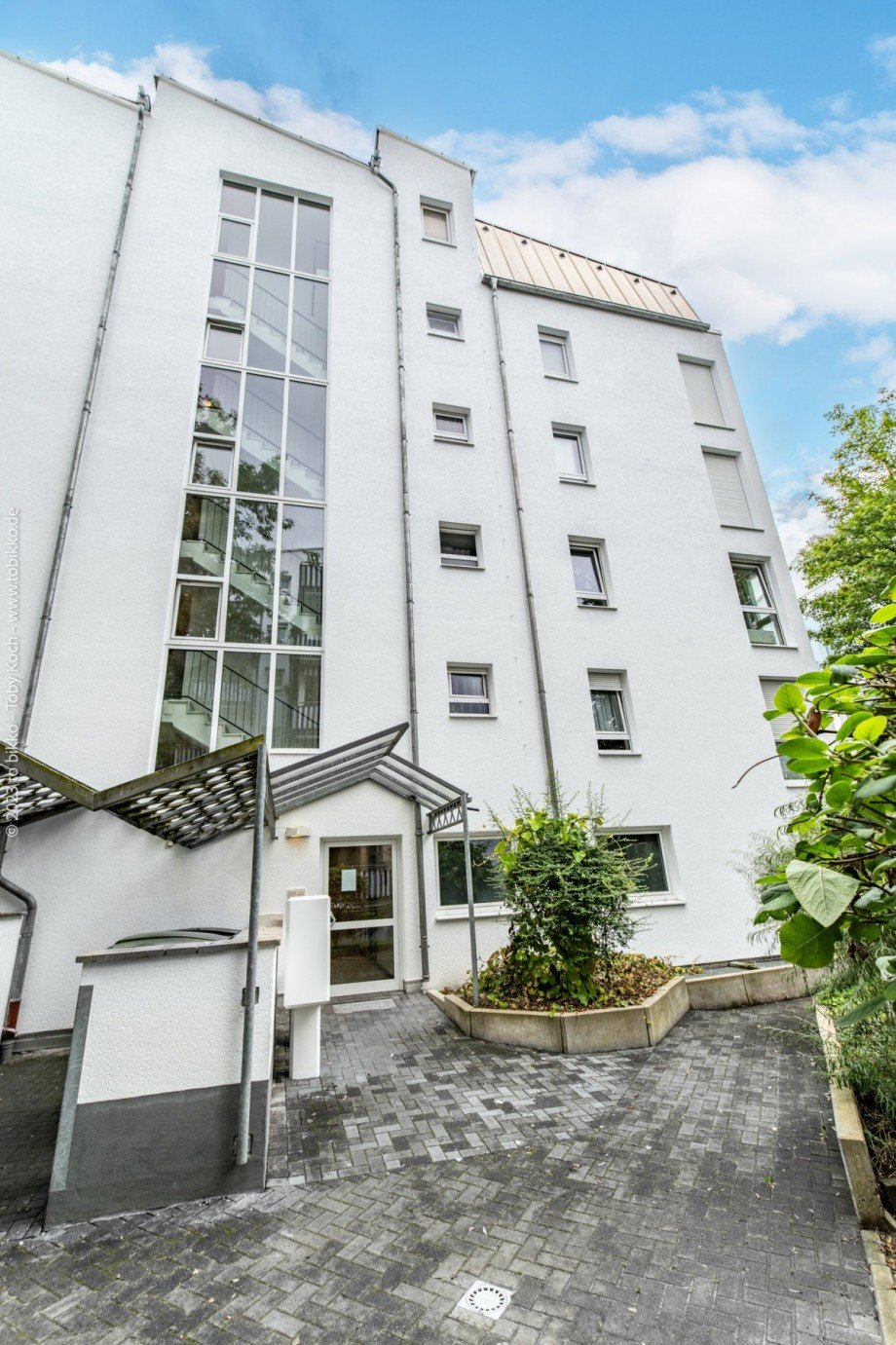 Hofansicht Etagenwohnung Frankfurt am Main