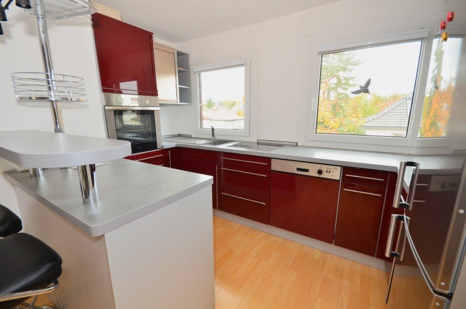 offene Einbauk�che Dachgeschosswohnung Neu-Isenburg