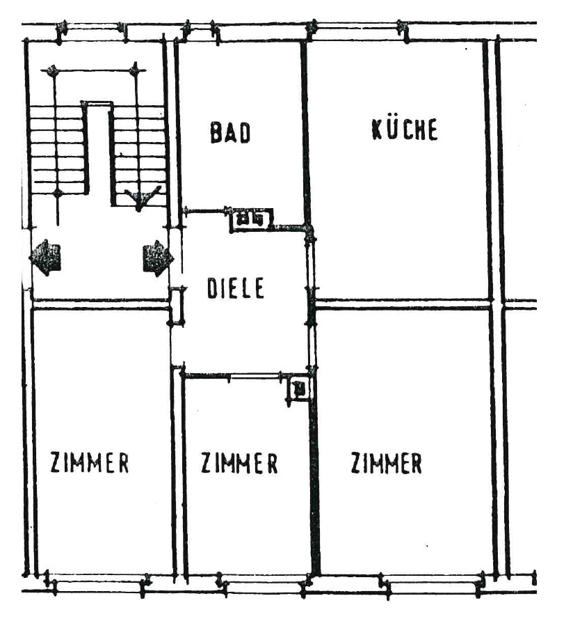 Grundriss Etagenwohnung Neu-Isenburg
