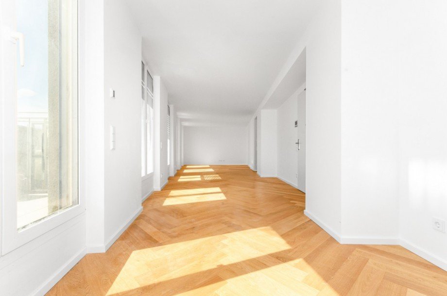 Wohnzimmer / Esszimmer Etagenwohnung Frankfurt am Main