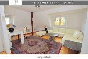 Hauptbild Studentenwohnung - Möbliertes Dachgeschoss-Apartment mit Klimaanlage im Dreiparteienhaus