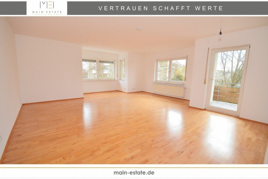 Wohn- und Esszimmer Etagenwohnung Neu-Isenburg