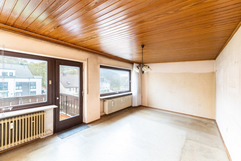 Wohnzimmer Anbau Mehrfamilienhaus Laufach