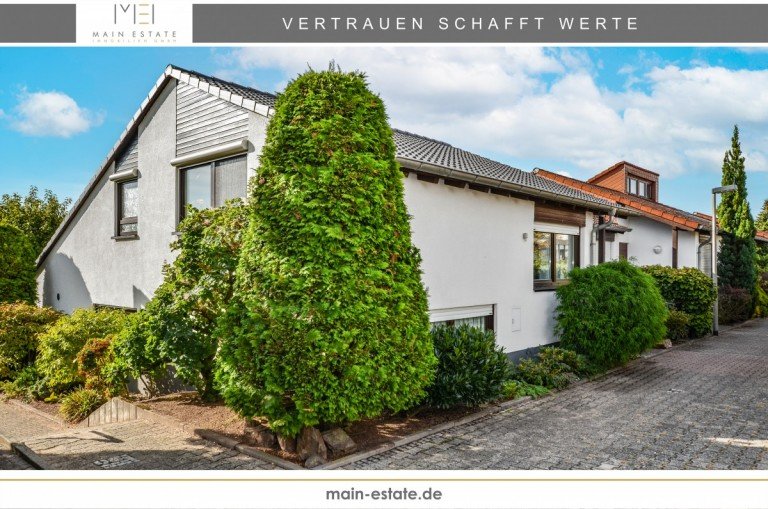 Hausansicht Dietzenbach Reihenendhaus Exklusive Immobilie in begehrter Lage: Hochwertiges Reihenendhaus in Dietzenbach