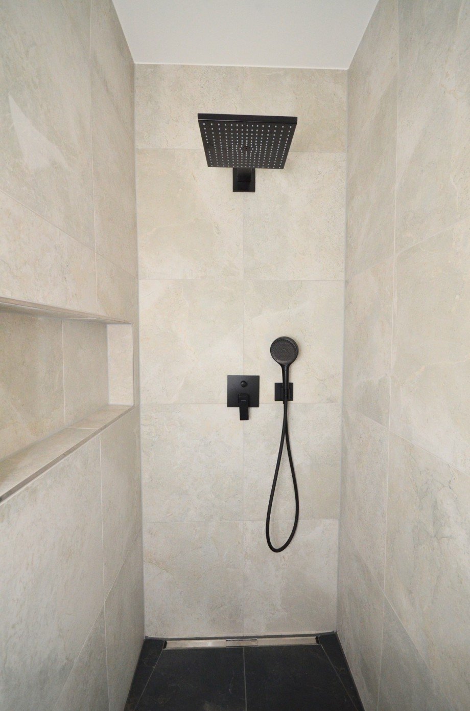 Dusche Bad en Suite Etagenwohnung Frankfurt am Main