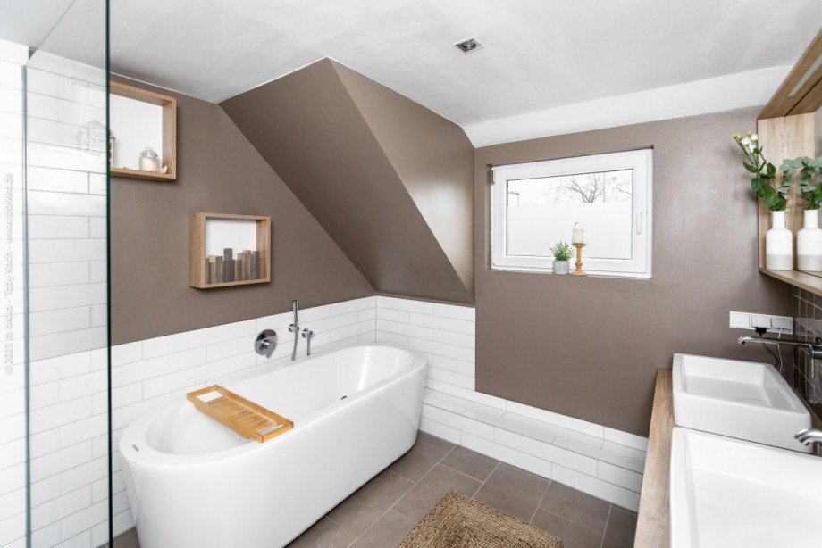 Badezimmer Doppelhaush�lfte Neu-Isenburg