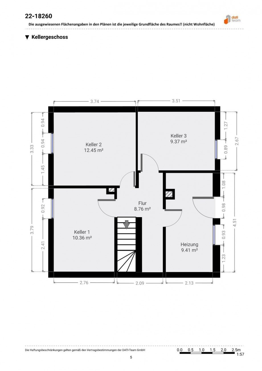 Grundriss KG Mehrfamilienhaus Neu-Isenburg