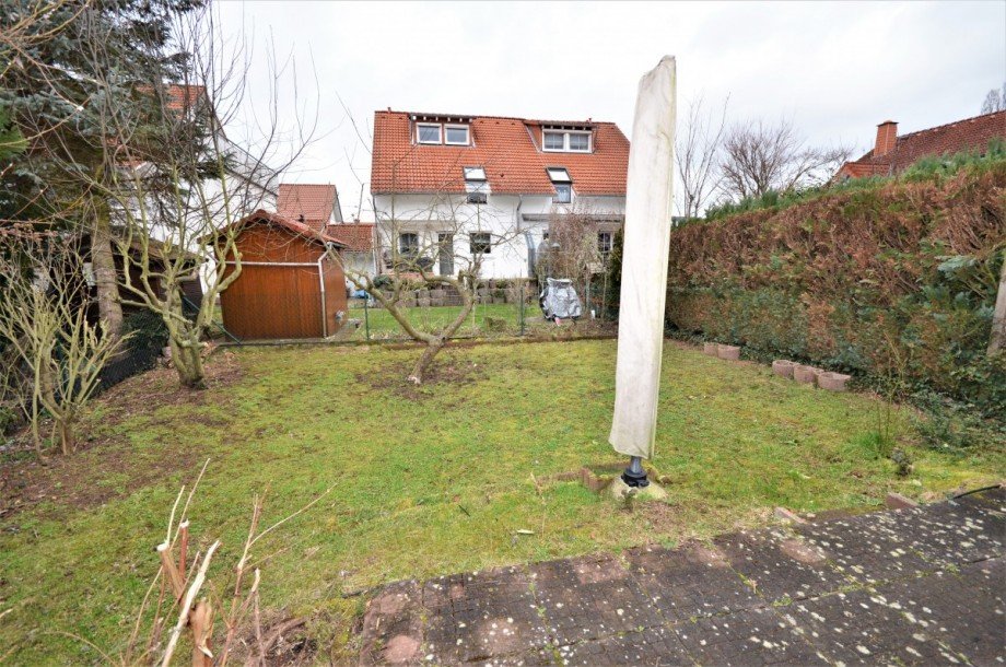 Garten Doppelhaush�lfte R�dermark