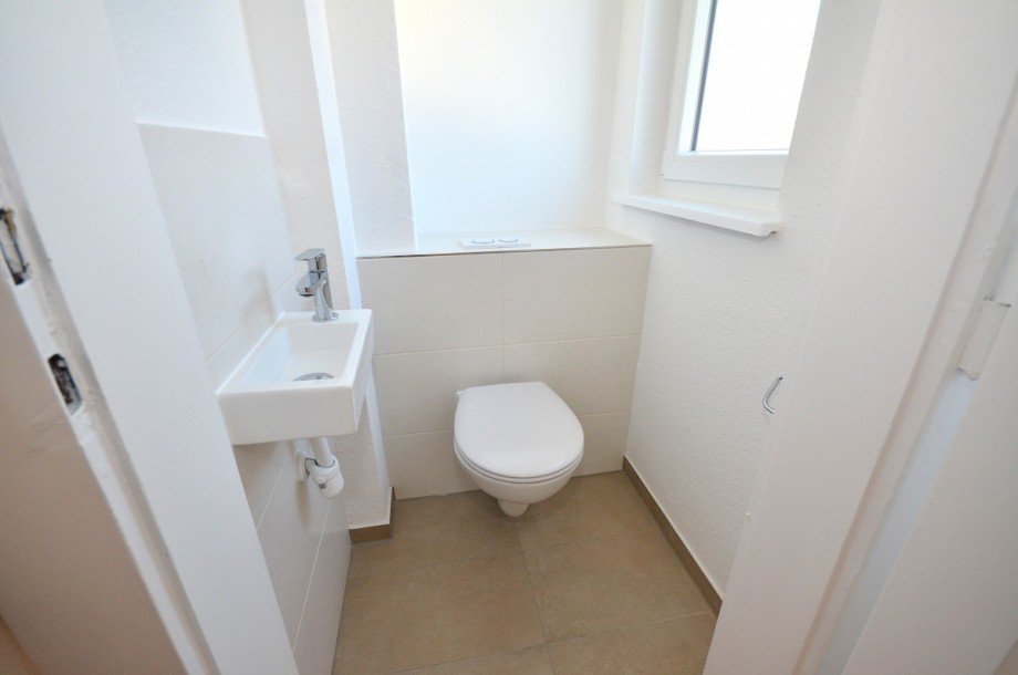 Toilette im 2.OG Maisonettewohnung Frankfurt am Main
