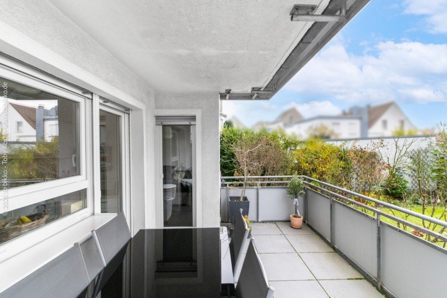 Balkon Erdgeschoss Zweifamilienhaus M�hlheim am Main
