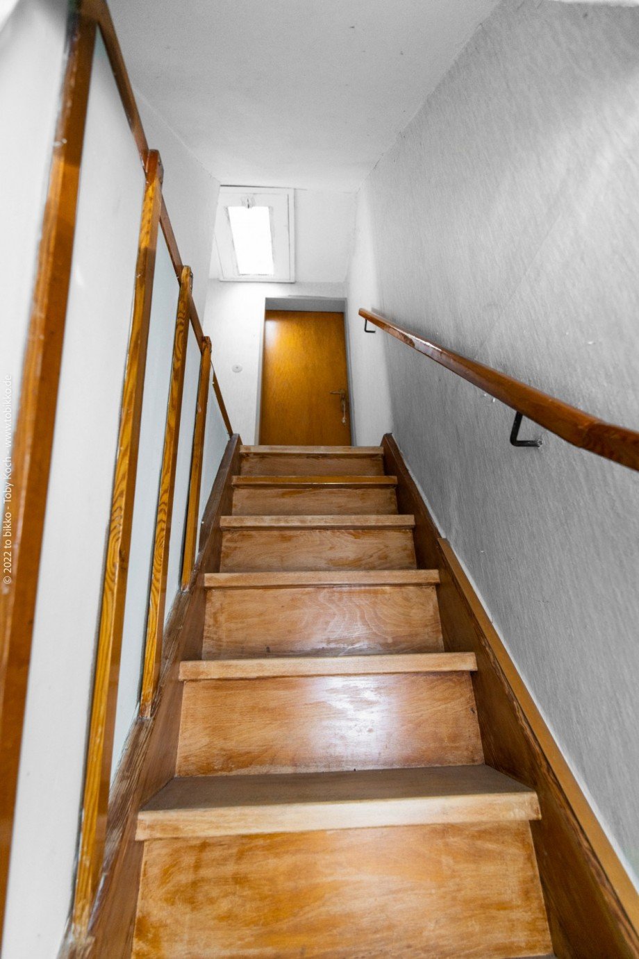 Treppe zum Dachgeschoss Einfamilienhaus M�rfelden-Walldorf