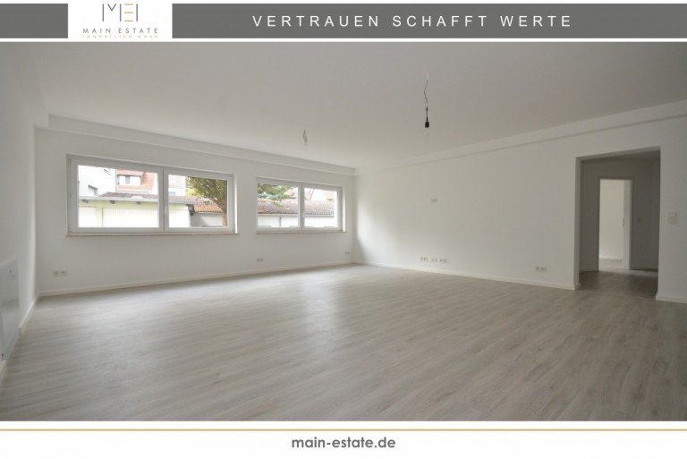 Wohn- und Esszimmer Neu-Isenburg Erdgeschosswohnung Frisch saniert, sofort bezugsfertig - Erdgeschosswohnung mit Fu�bodenheizung