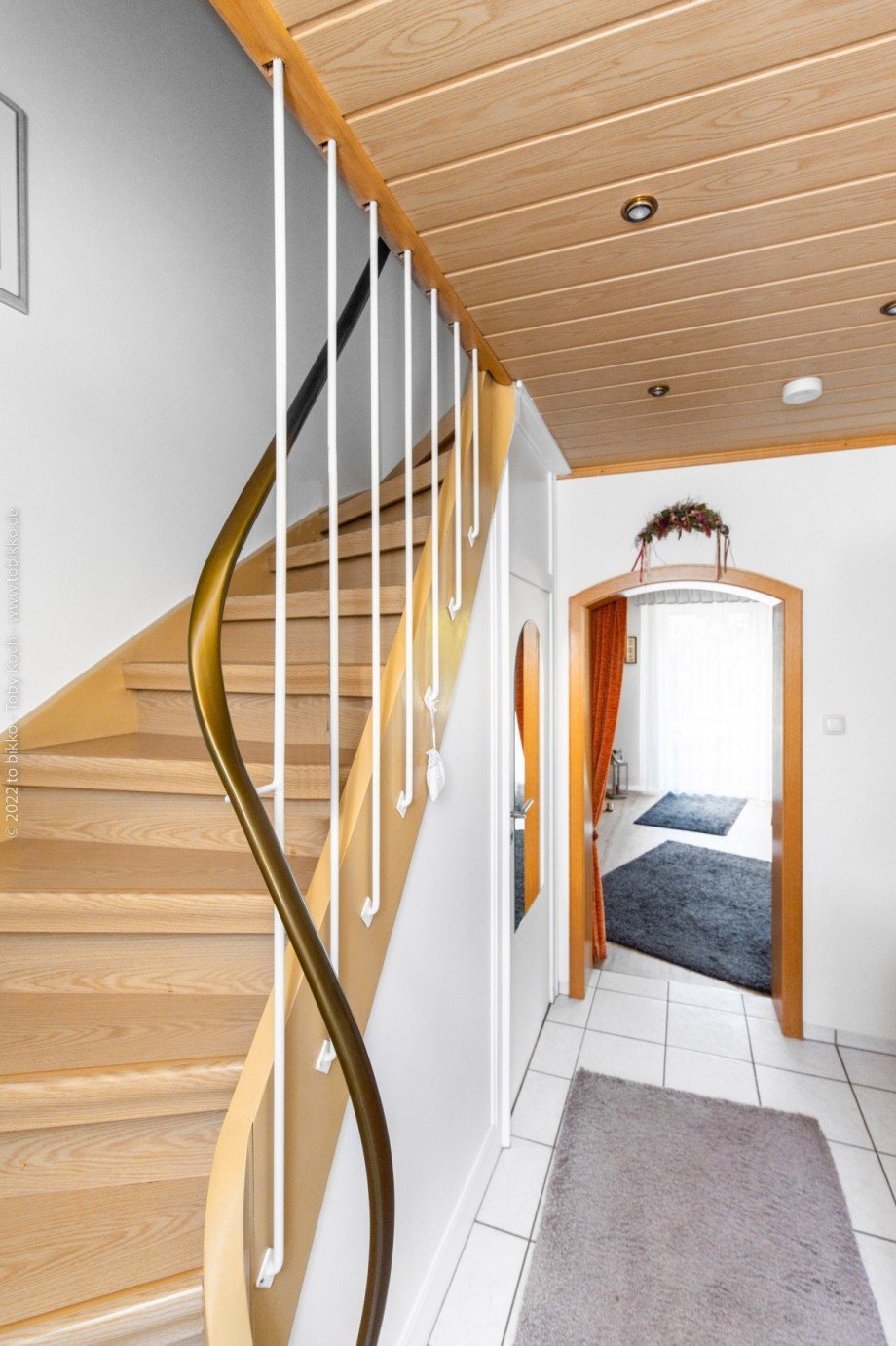 Flur und Treppenhaus EG Reihenmittelhaus Dreieich