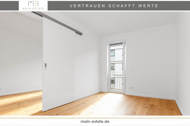 Titelbild Frankfurt am Main Etagenwohnung PROVISIONSFREI F�R DEN K�UFER - Modernes Wohlf�hlambiente: Erstklassiges Zwei-Zimmer-Zuhause in Top-Lage