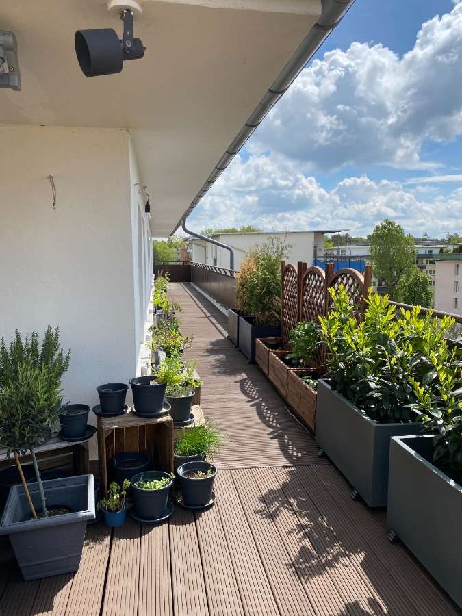 Dachterrasse Osten Penthousewohnung Neu-Isenburg